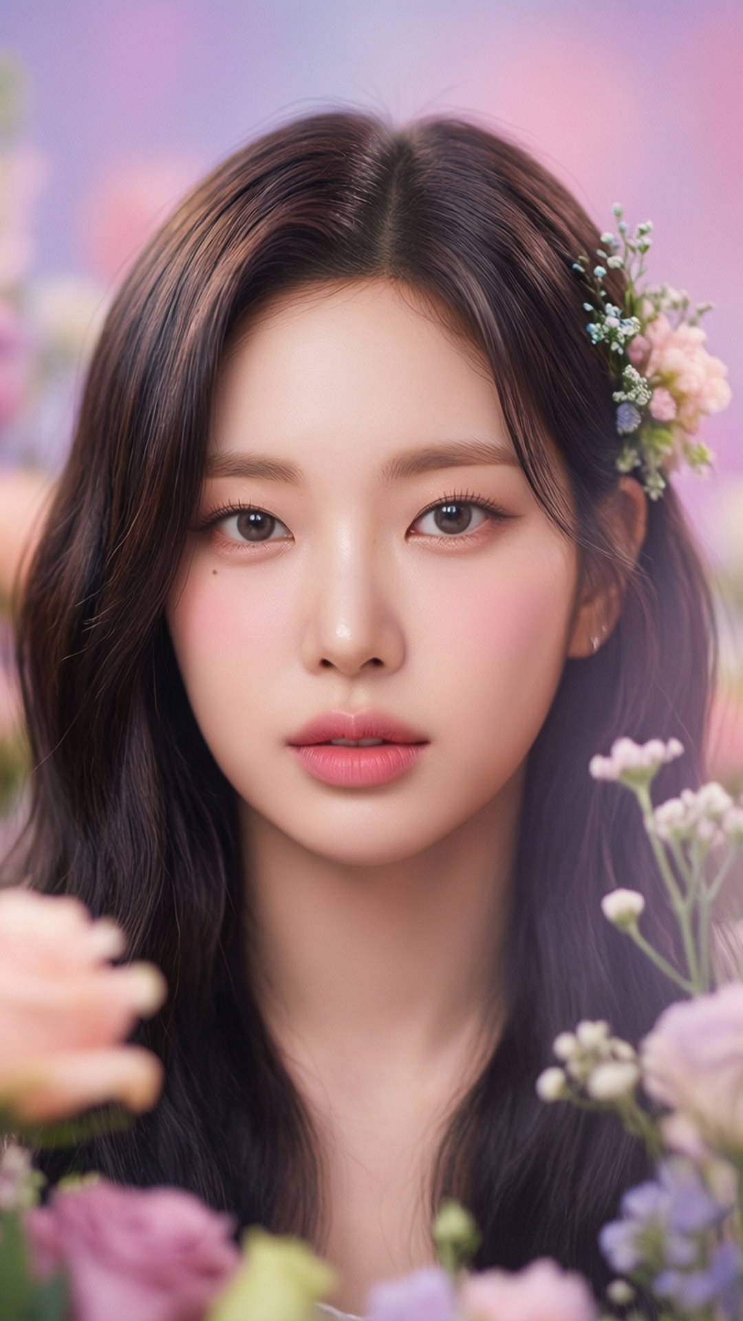 Nayeon Pastel Droom Muurpapier