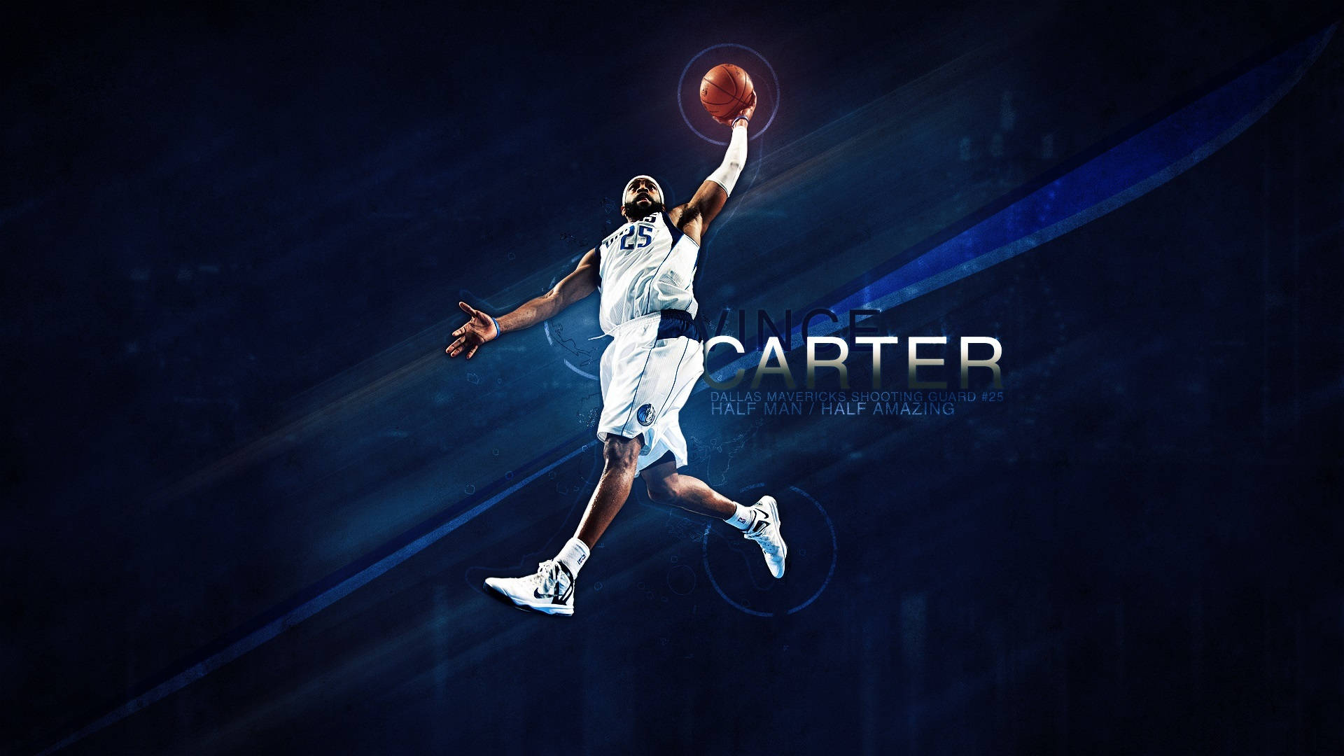 NBA Beeld Vince Carter Muurpapier