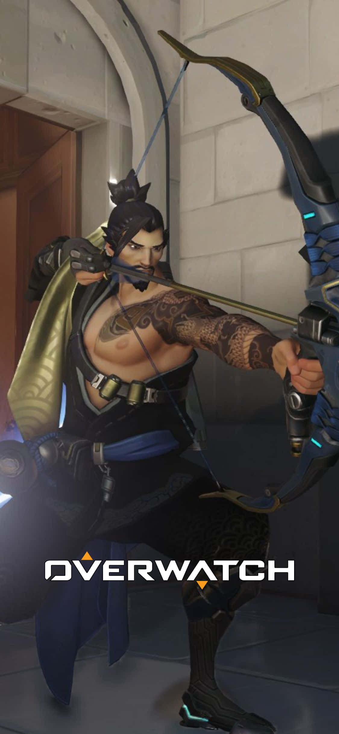 Neem die veld - beleef Overwatch se opwindende aksie op jou iPhone X Muurpapier