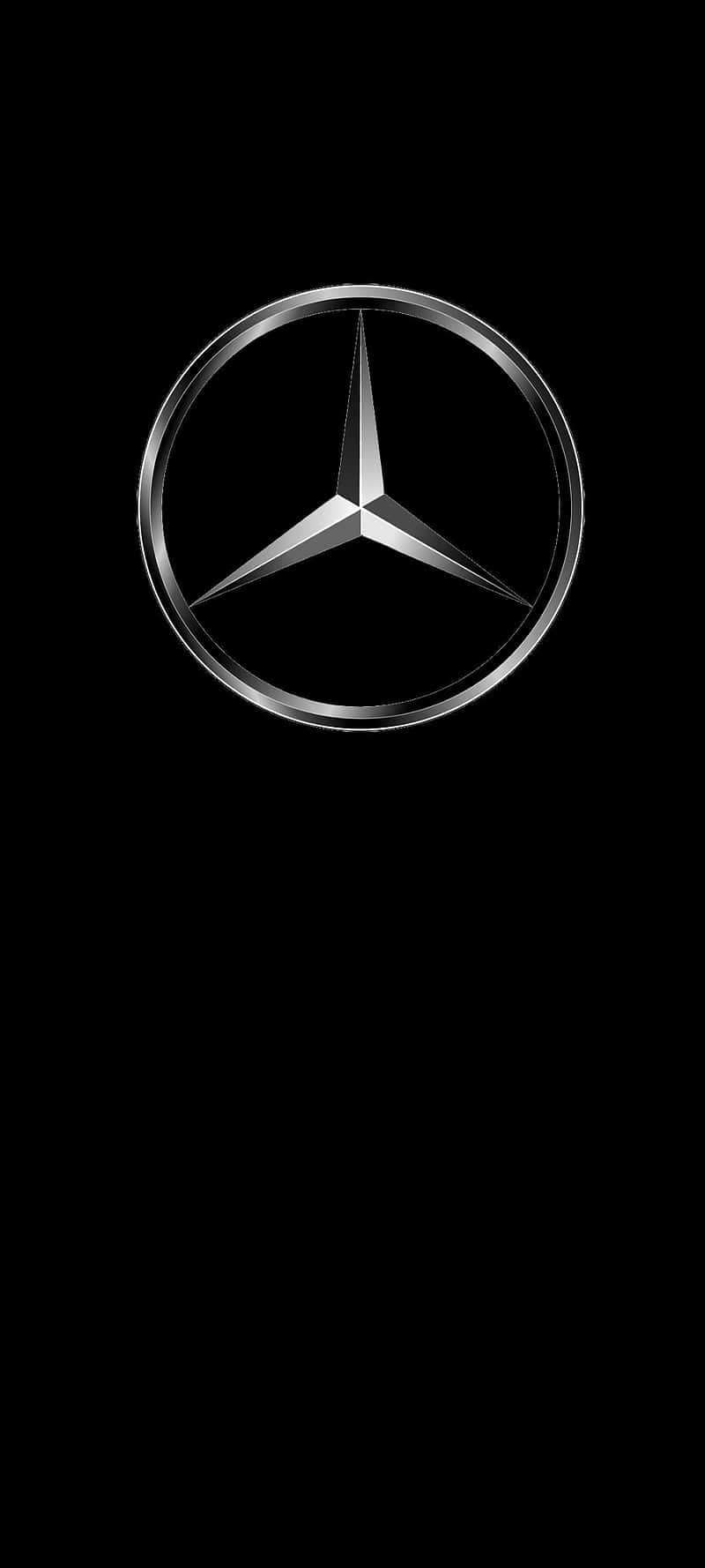 Neem Groot Luukse na die Volgende Vlak met die iPhone X Mercedes Muurpapier