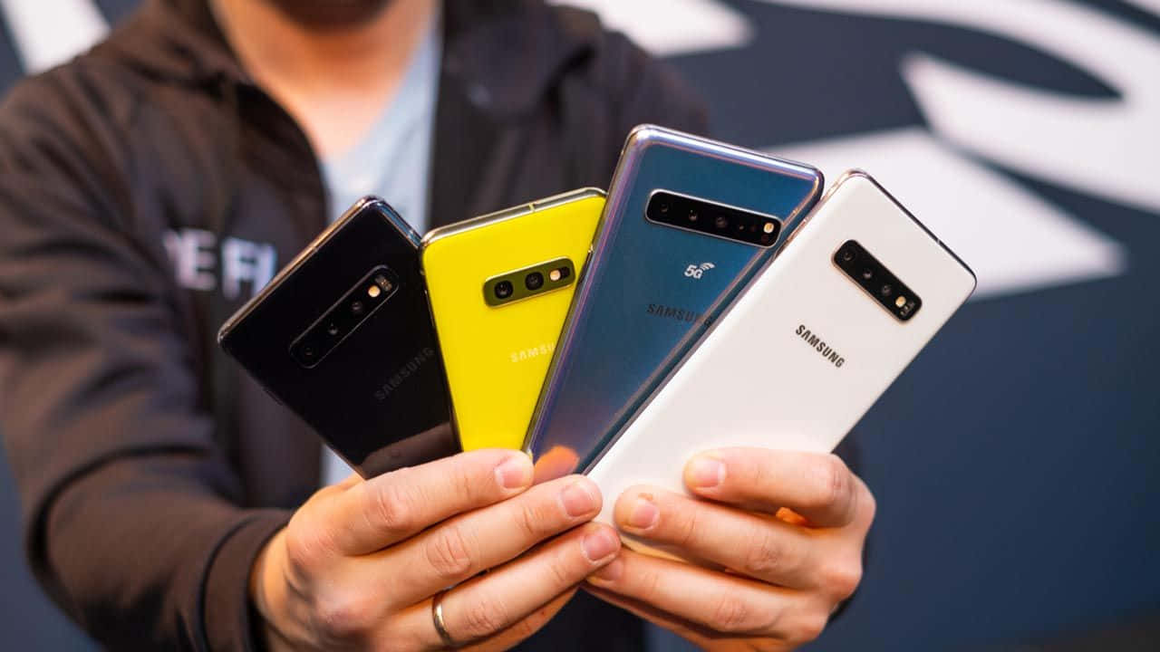 Neem jou Galaxy S10 na 'n Nuwe Vlak Muurpapier