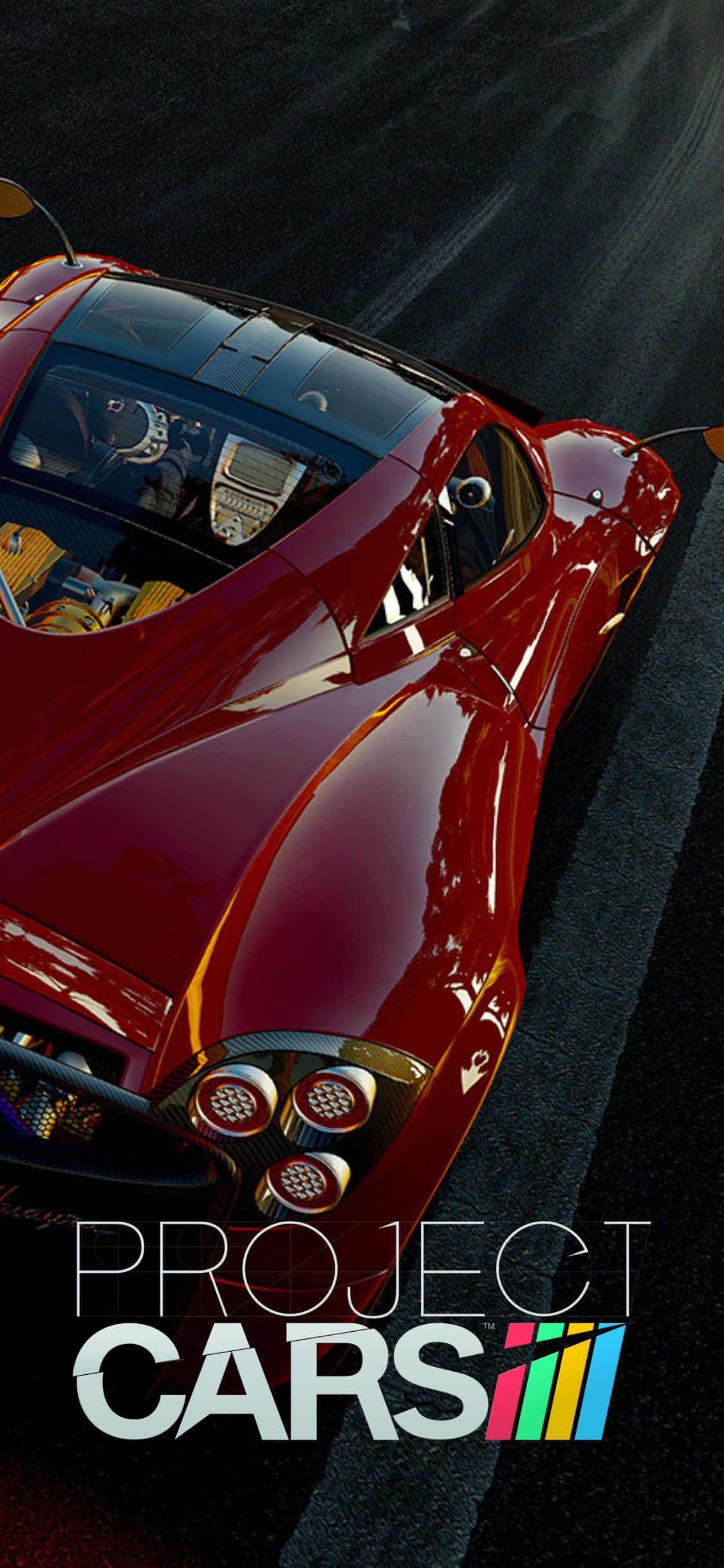Neem jou spel na die volgende vlak met Project Cars op die iPhone XS Muurpapier