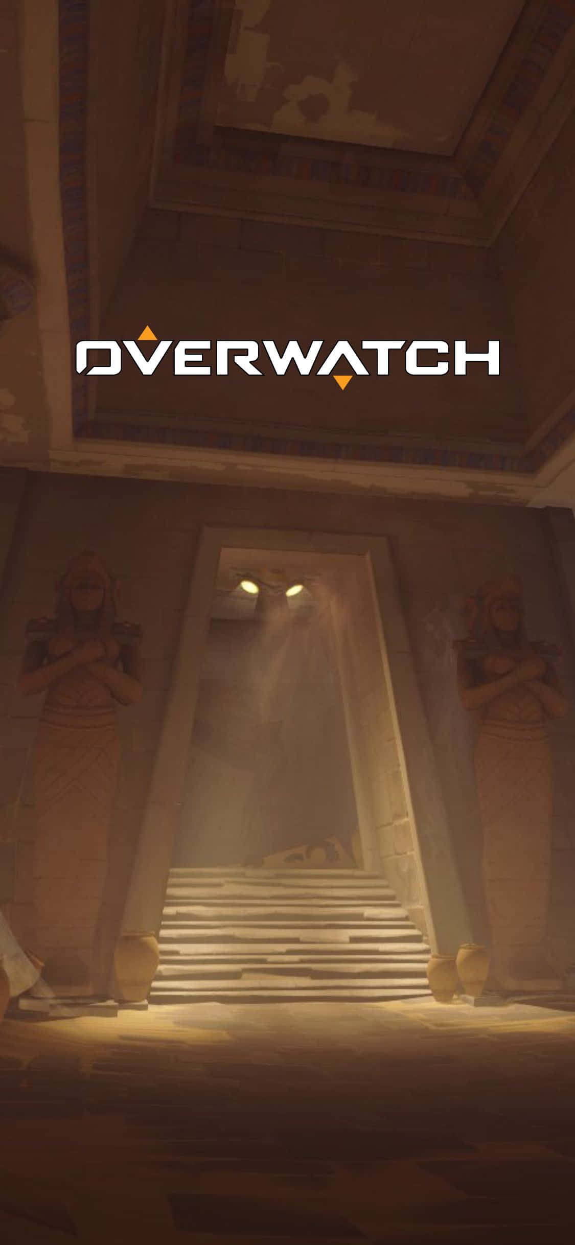 Neem jou speletjie na die volgende vlak met iPhone X Overwatch Muurpapier
