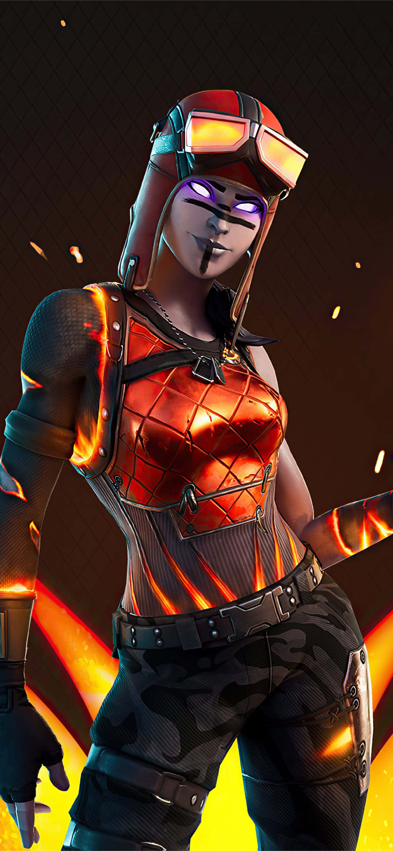 Neem jou speletjieprofiel na die volgende vlak met hierdie unieke Fortnite-profielprent. Muurpapier