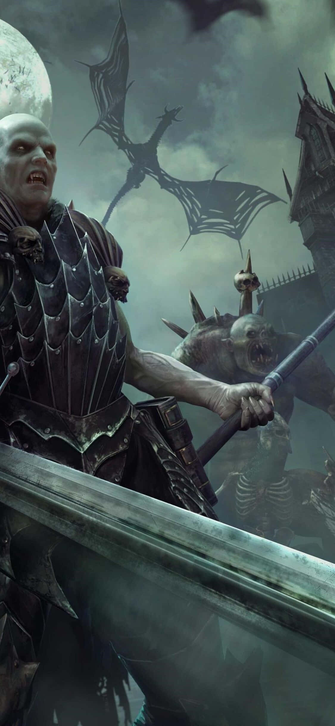 Neem Total War: Warhammer na die volgende vlak met die kragtige iPhone X Muurpapier