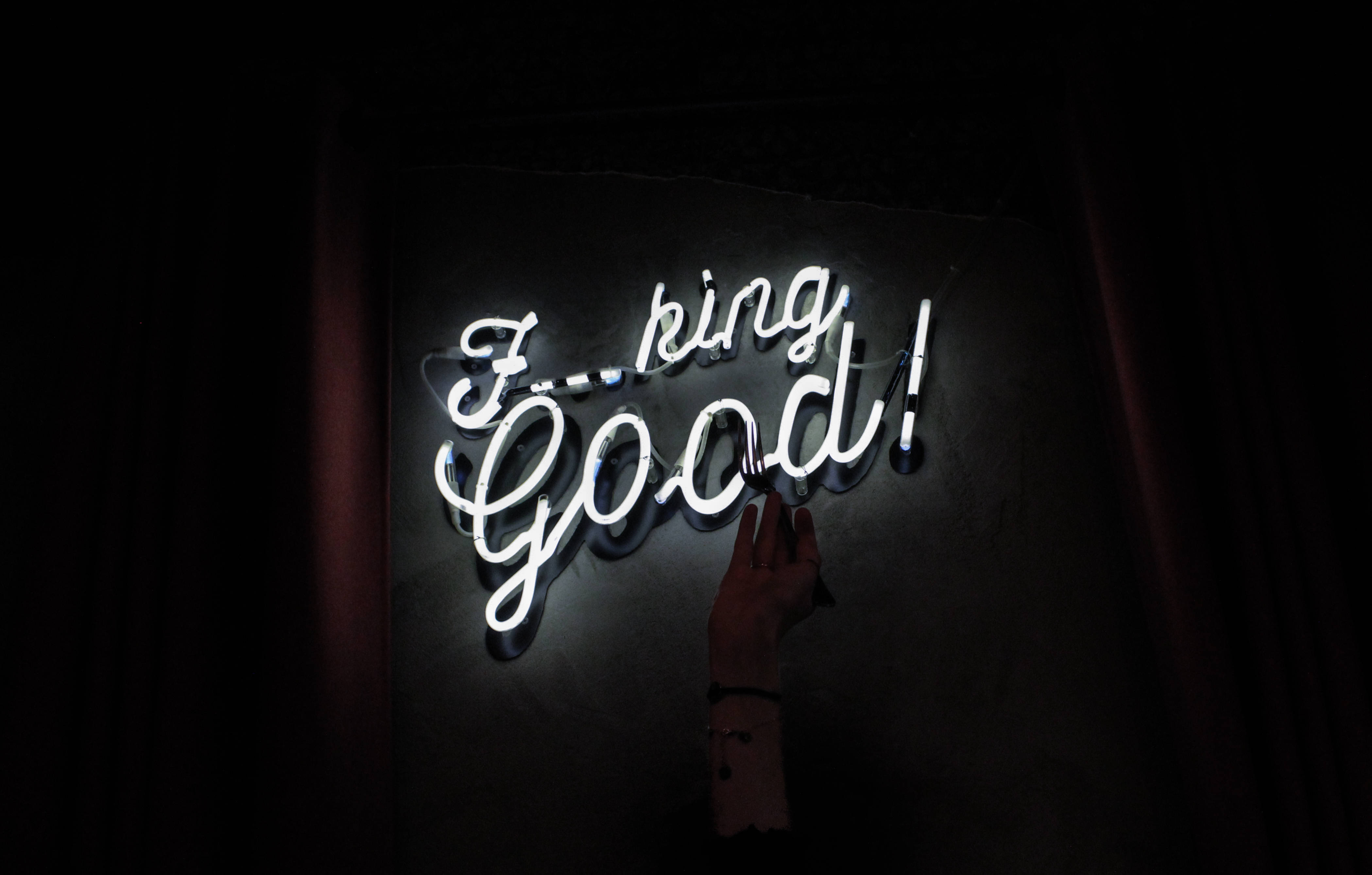 Neon Estetiese Teenaanhalingsbord Muurpapier