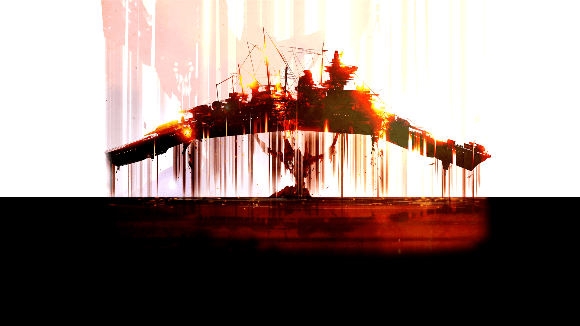 Neon Genesis Evangelion agtergrond Muurpapier