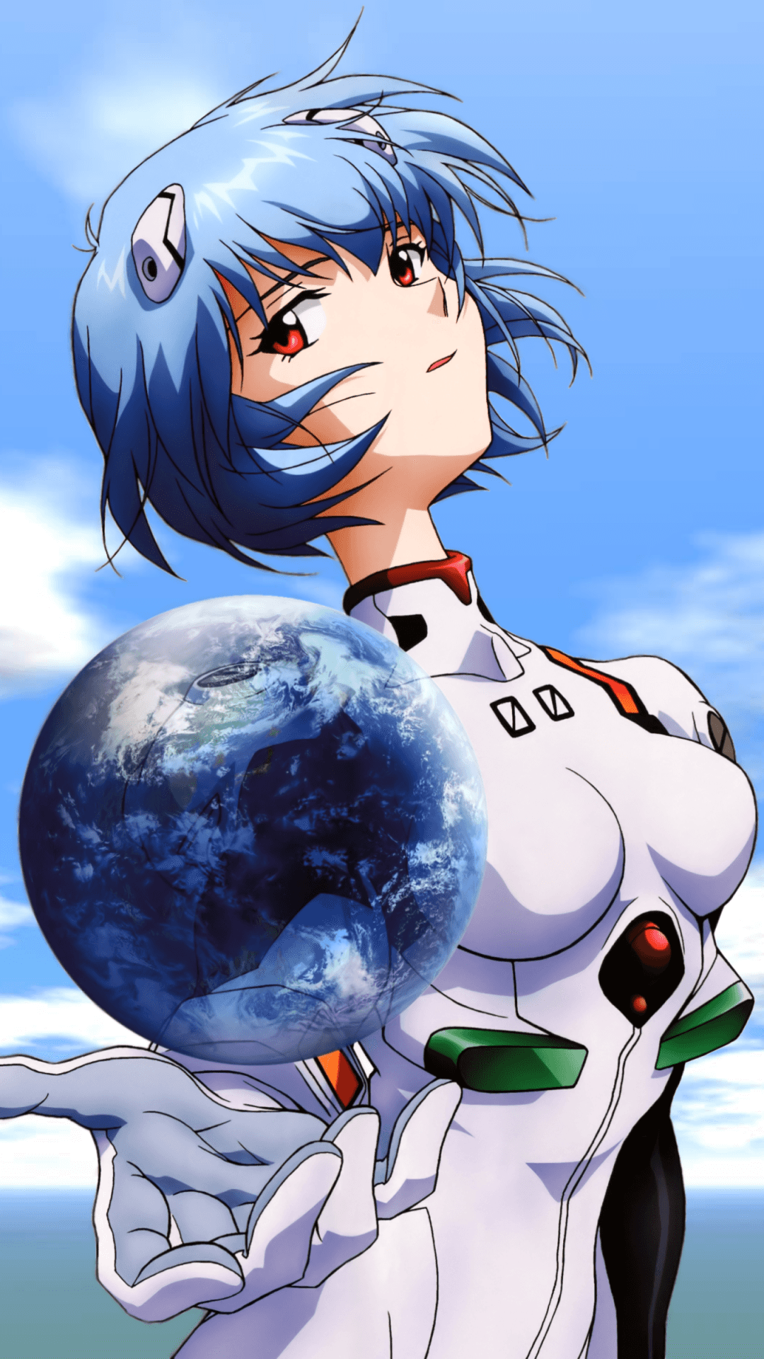 Neon Genesis Evangelion Karakters in Gevegshouding Muurpapier
