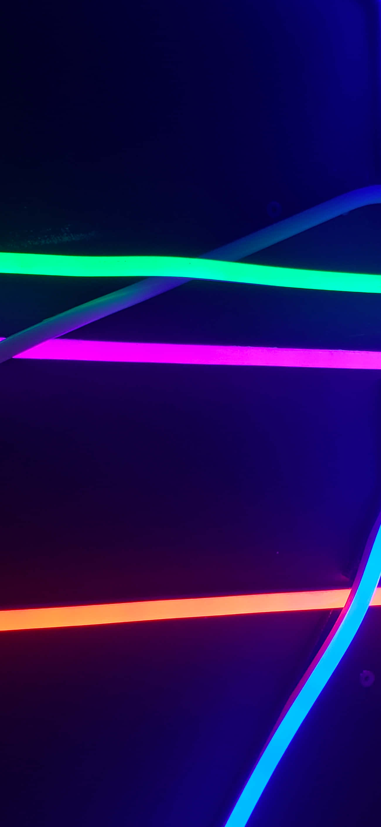 Neon Glow in die Donker iPhone Muurpapier