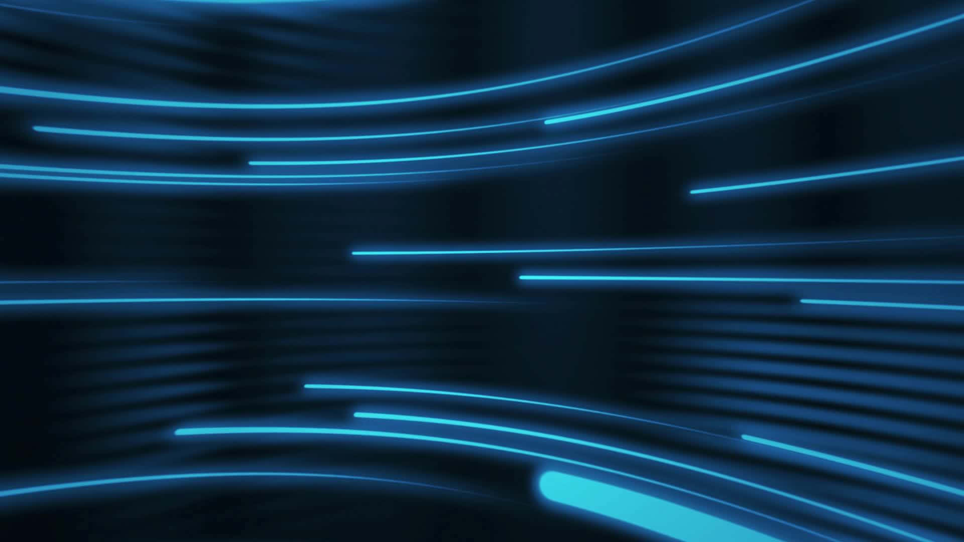 Neonblou abstrakte agtergrond Muurpapier