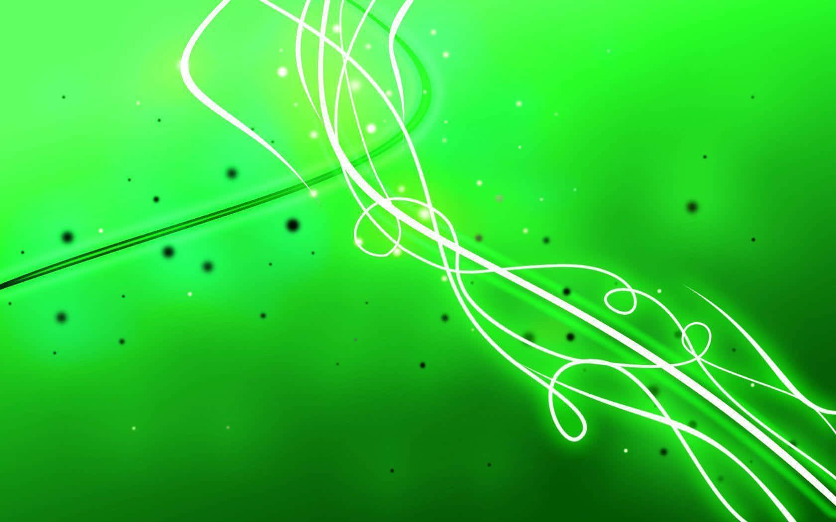 Neongroen Agtergrond Muurpapier