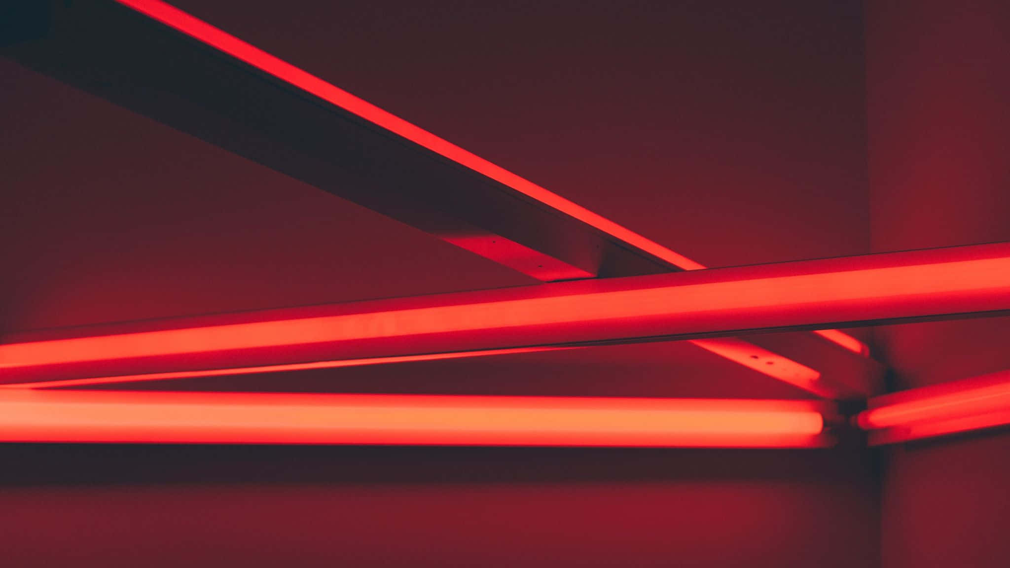 Neonlyn Ligrooi Agtergrond Muurpapier
