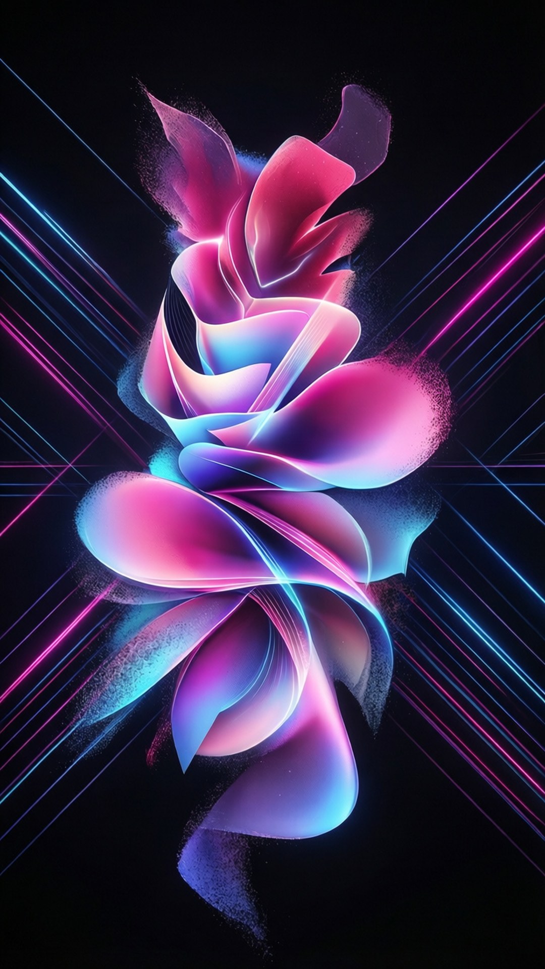 Neonvou Abstrak Muurpapier