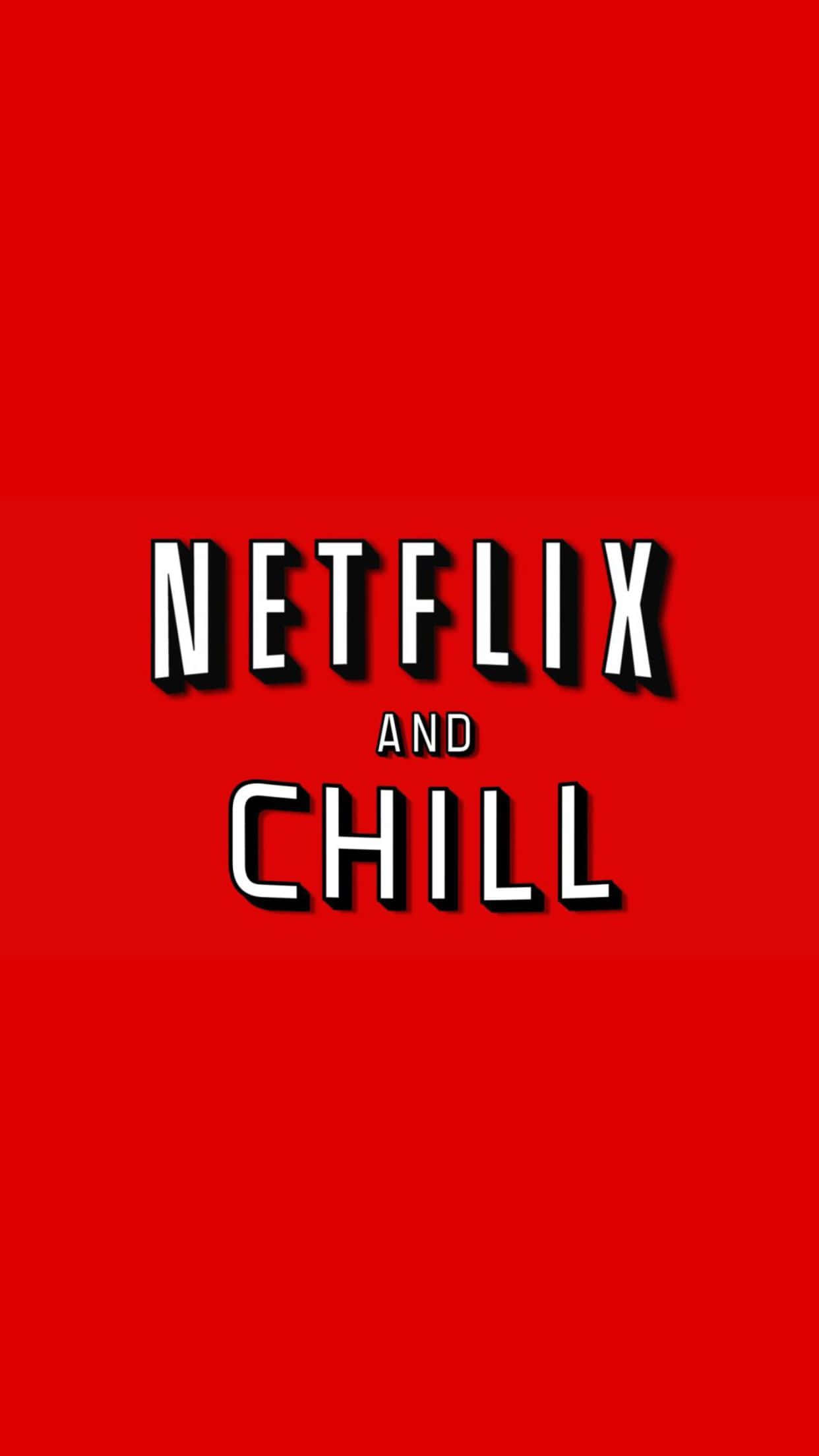Netflix en Ontspan Estetika Muurpapier