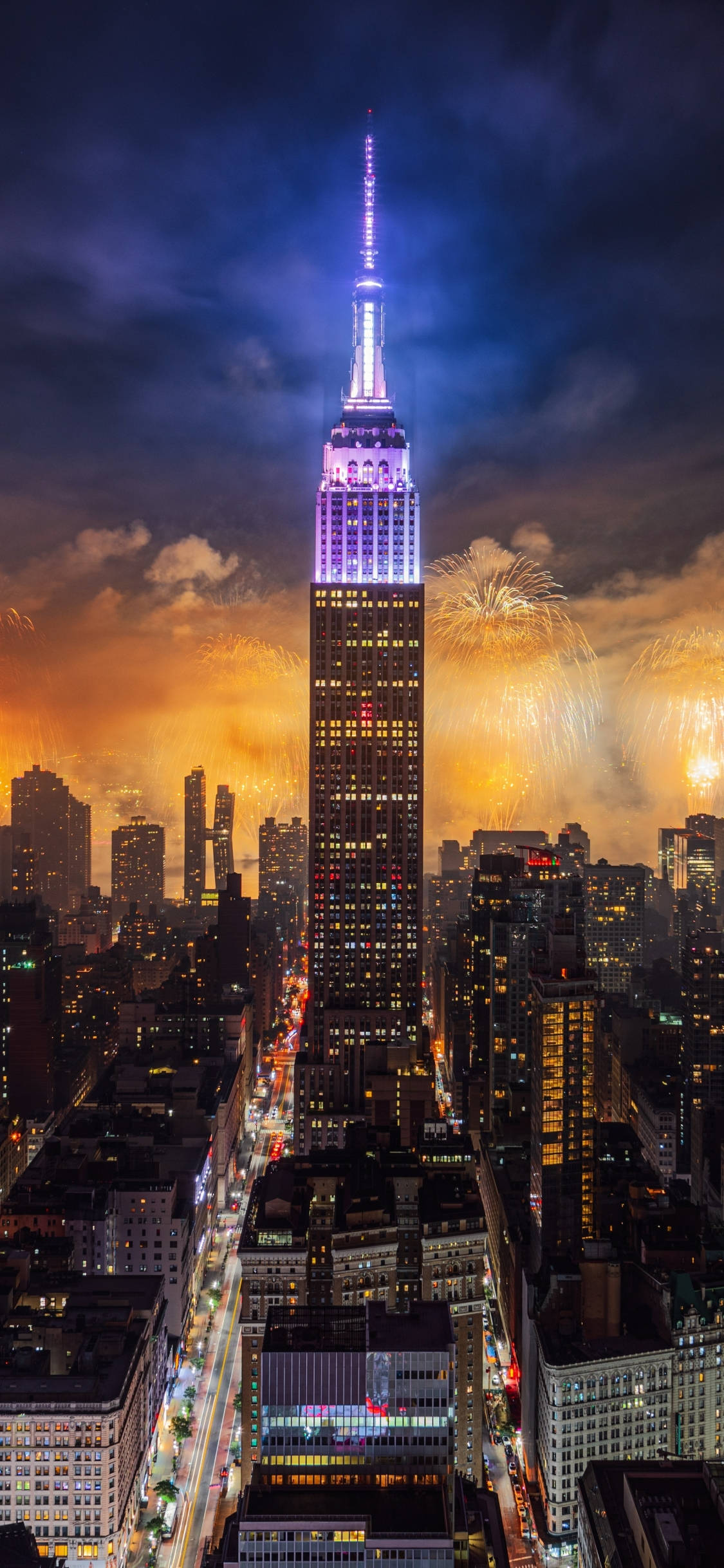 New York HD iPhone Empire State-gebou Muurpapier