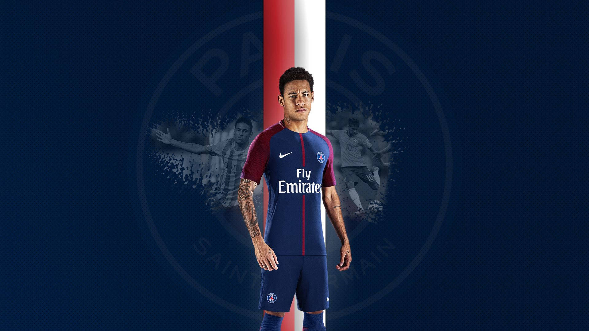 Neymar Klassieke Ontwerp-agtergrond.
