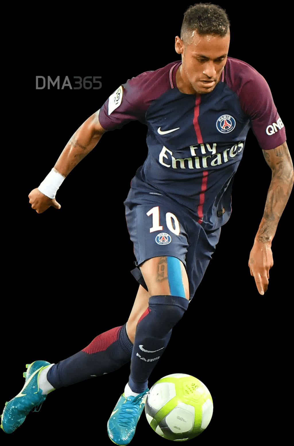 Neymar P S G Aksie Skoot Muurpapier