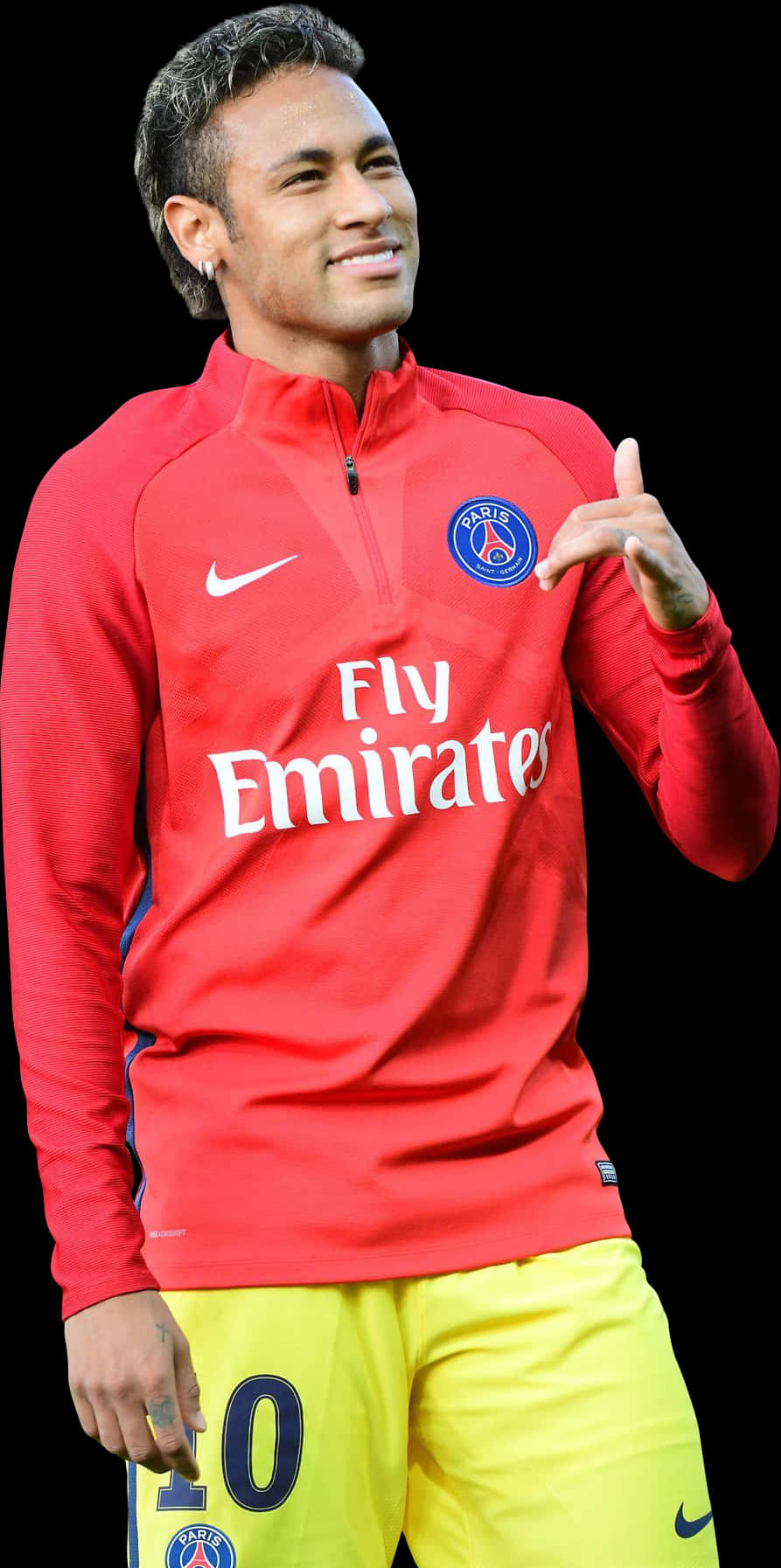 Neymar P S G Oefensessie Muurpapier