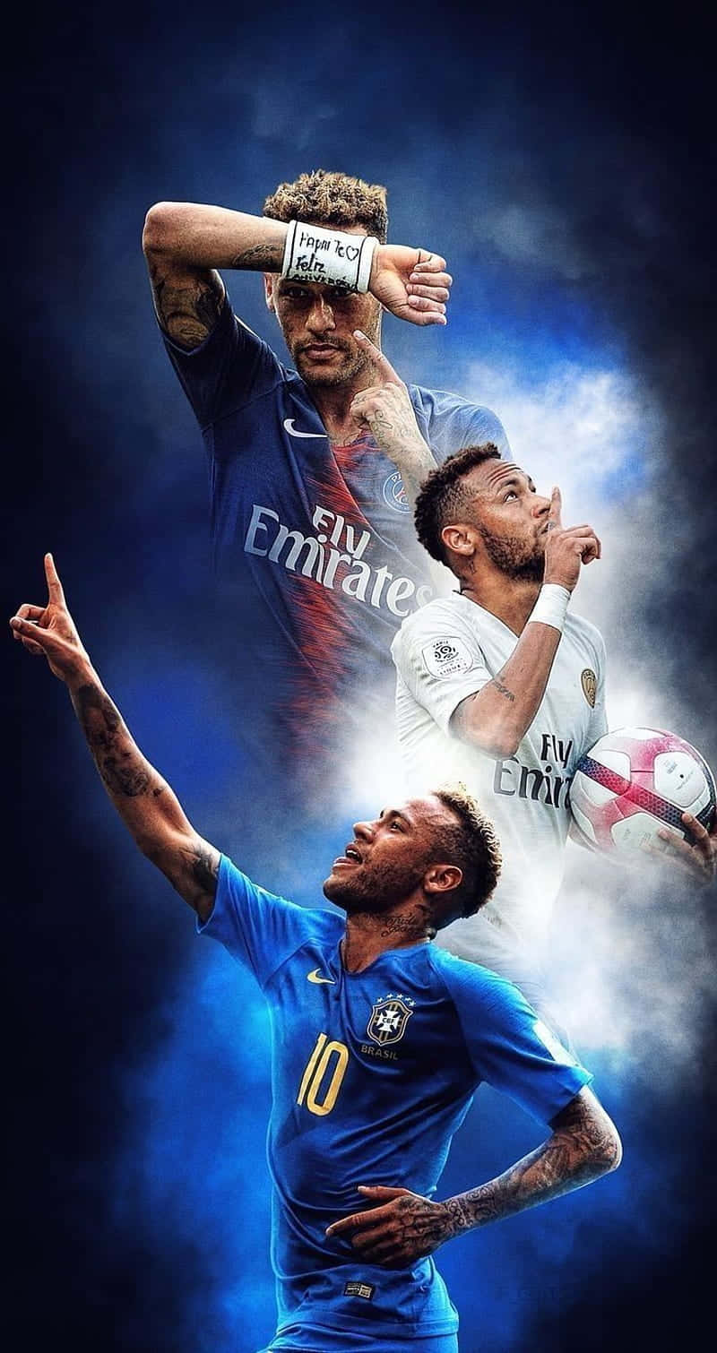 Neymar wys sy balbeheer Muurpapier
