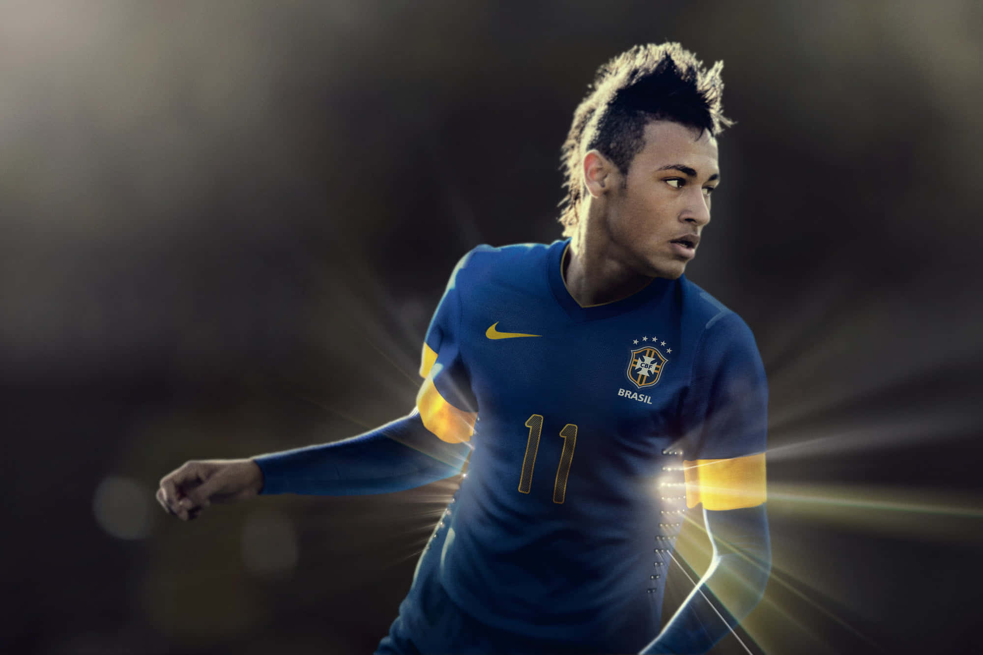 Neymar wys sy sokkervernuf Muurpapier