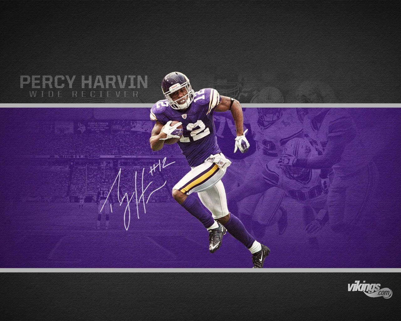NFL-voetbalspeler Percy Harvin Muurpapier
