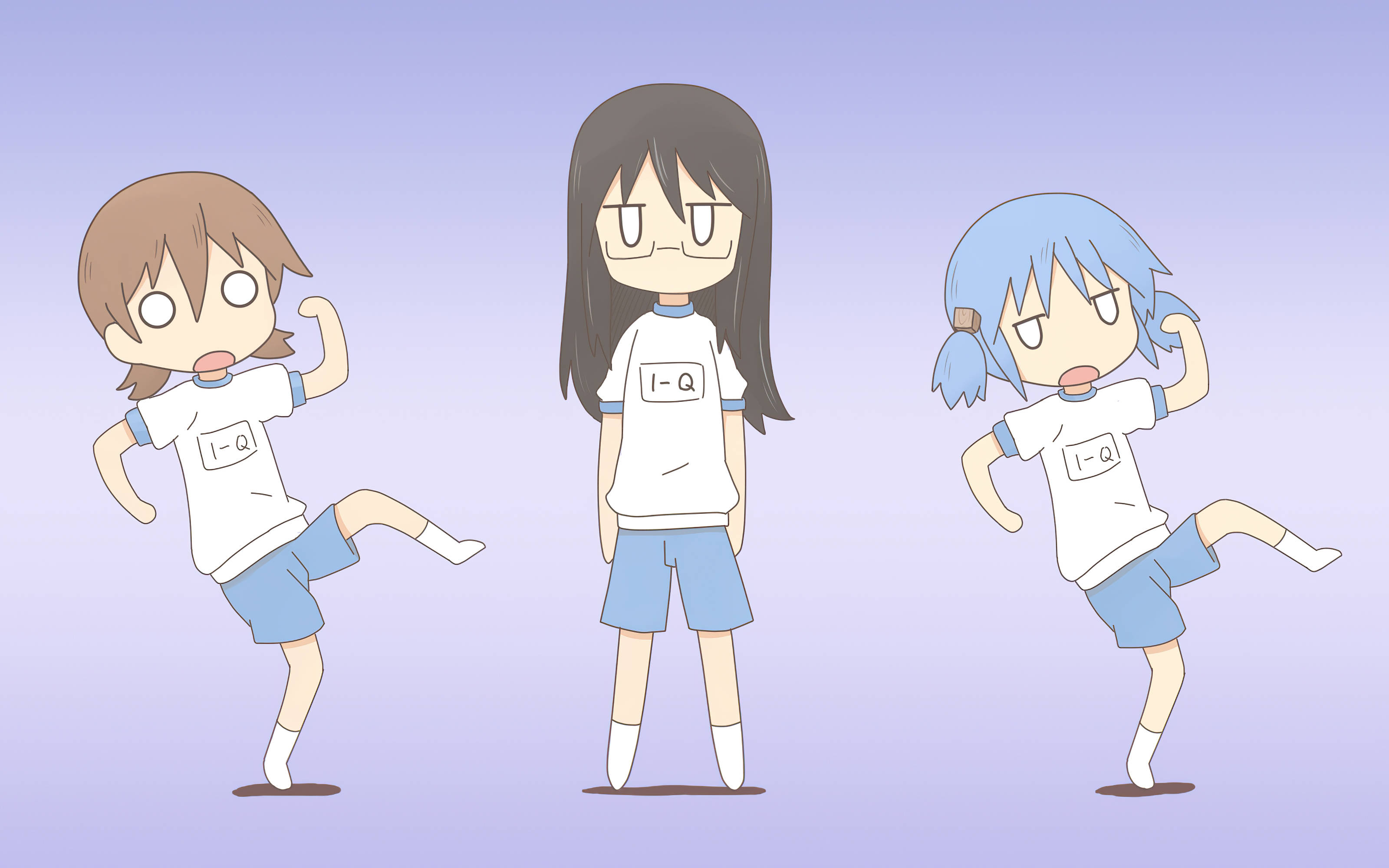 Nichijou Yuuko, Mai en Mio Mal Muurpapier