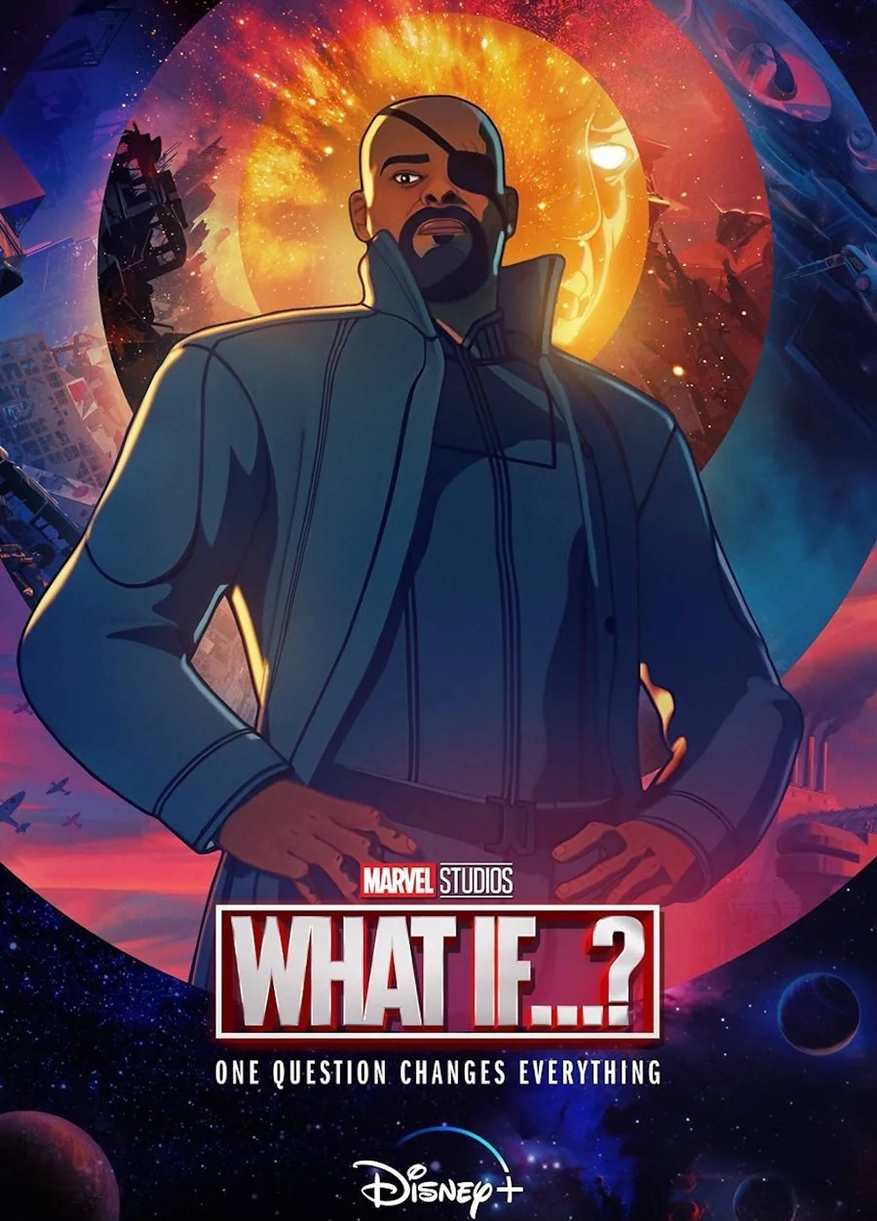 Nick Fury, Die Standvastige Strator van Marvel se What If-reeks Muurpapier