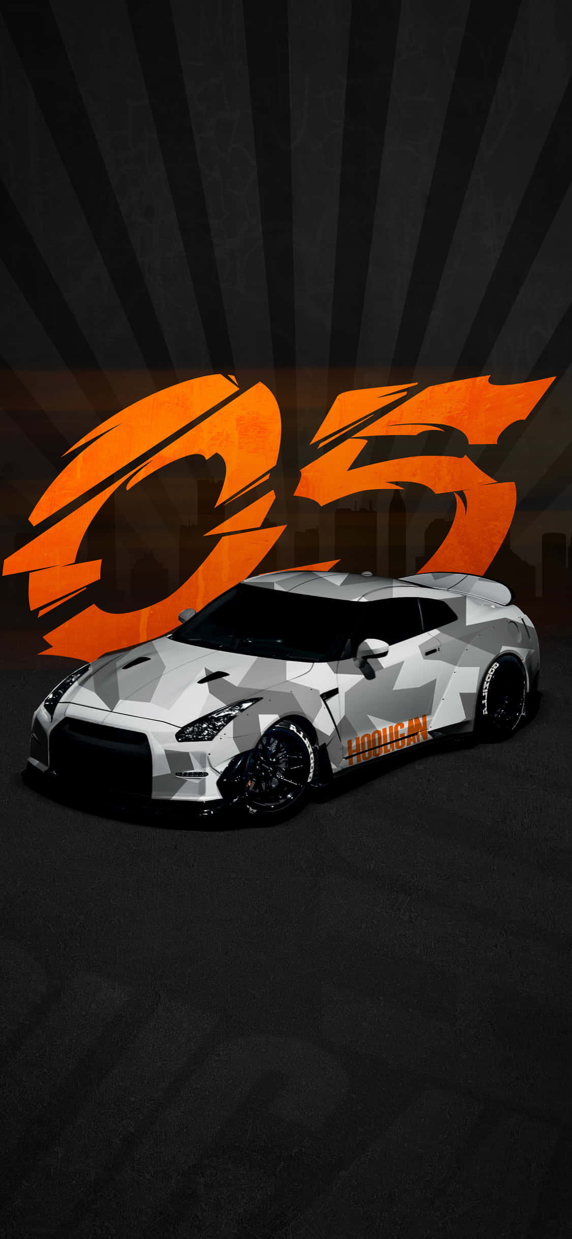 Nissan 350Z iPhone Kuns Muurpapier