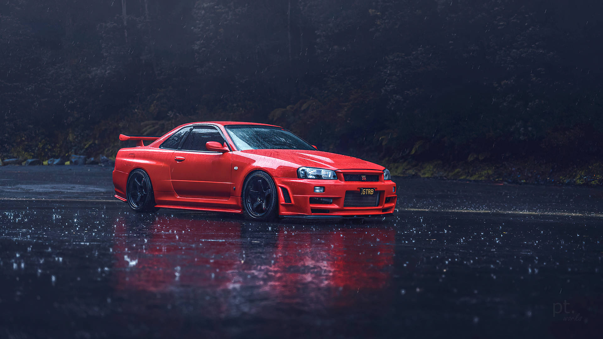 Voertuie Nissan Skyline GT-R Nissan HD Muurpapier | Agtergrondbeeld — Motor GIF Muurpapier
