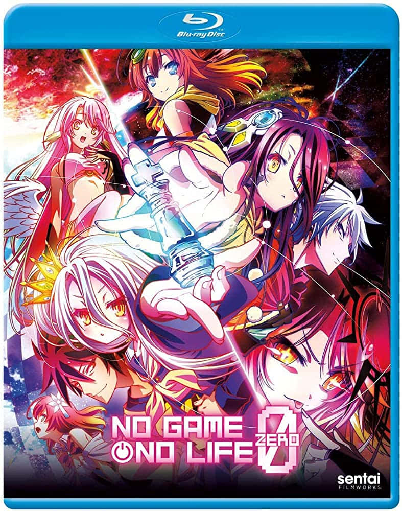 No Game No Life Blu Ray DVD Prent Muurpapier