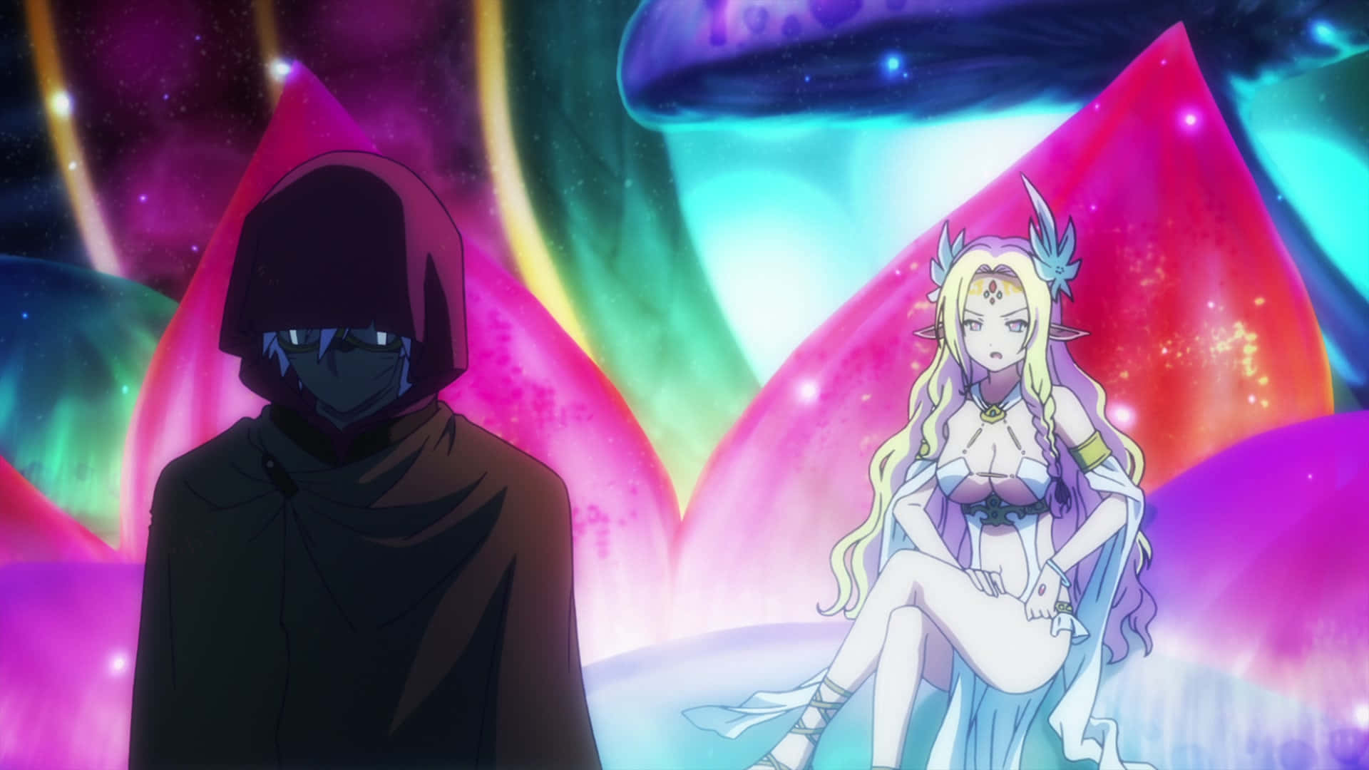 No Game No Life Riku wat wegstap prent Muurpapier