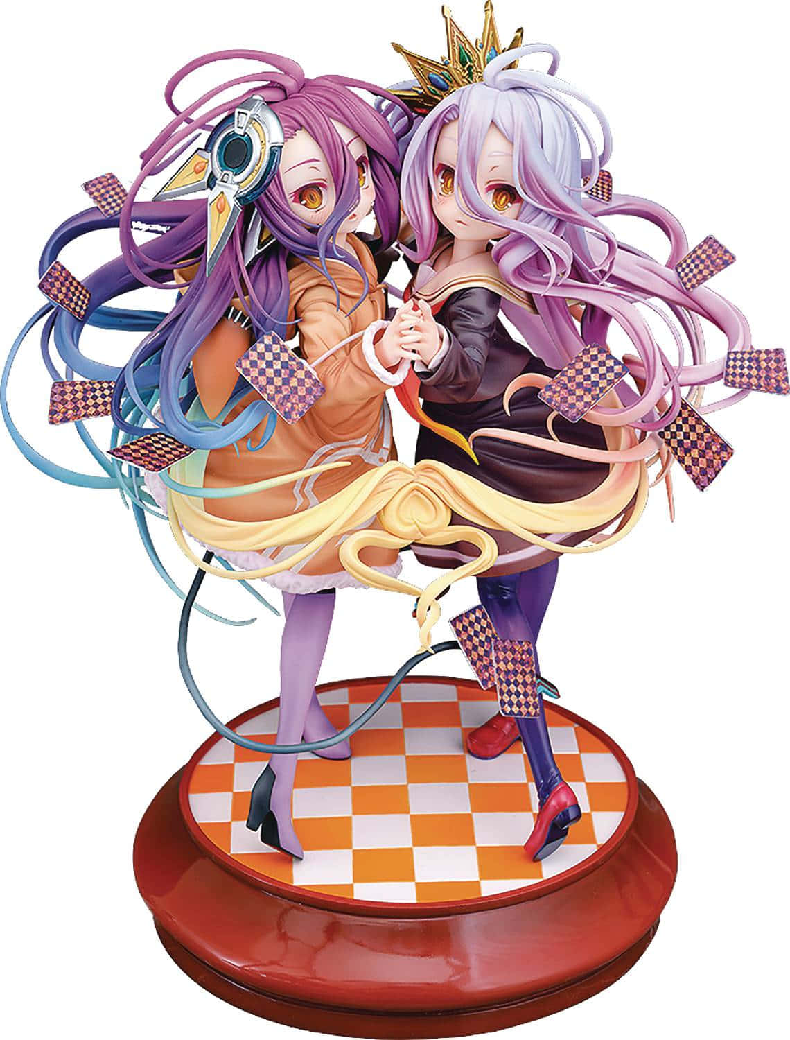No Game No Life Schwi en Shiro Prent Muurpapier