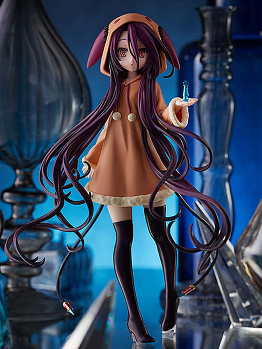 No Game No Life Schwi Nendoroid Figuur Prent Muurpapier