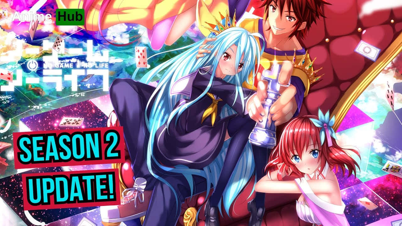 No Game No Life - Streef na 'n Beter Lewe Muurpapier