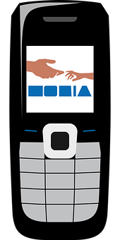 Nokia Mense Verbind Grafika Muurpapier