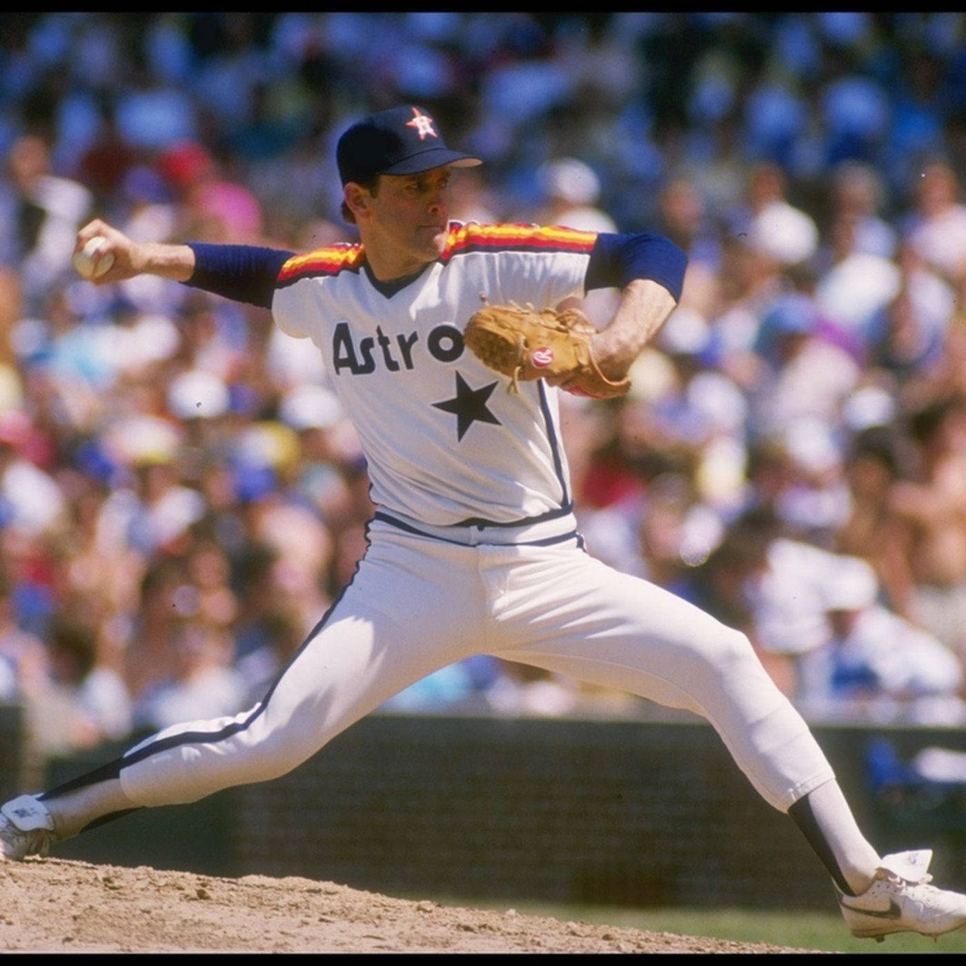 Nolan Ryan gooi-houding Muurpapier