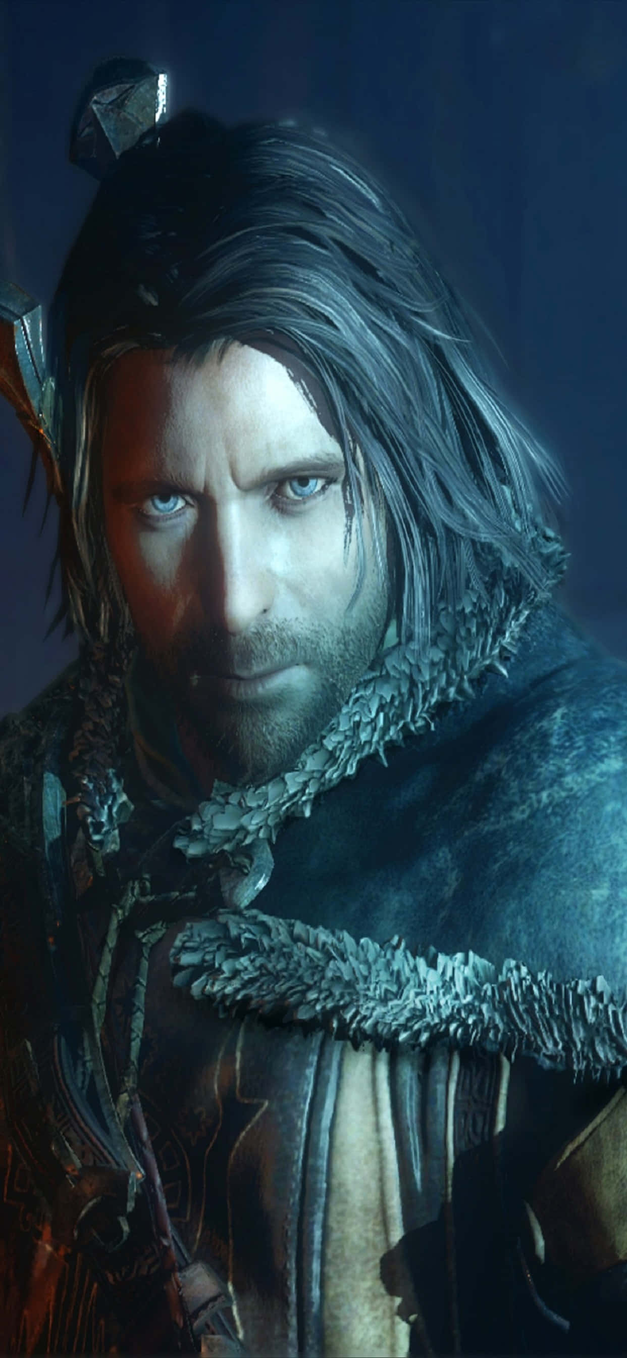 Noordman Talion iPhone Xs Max Shadow of Mordor Agtergrond Muurpapier