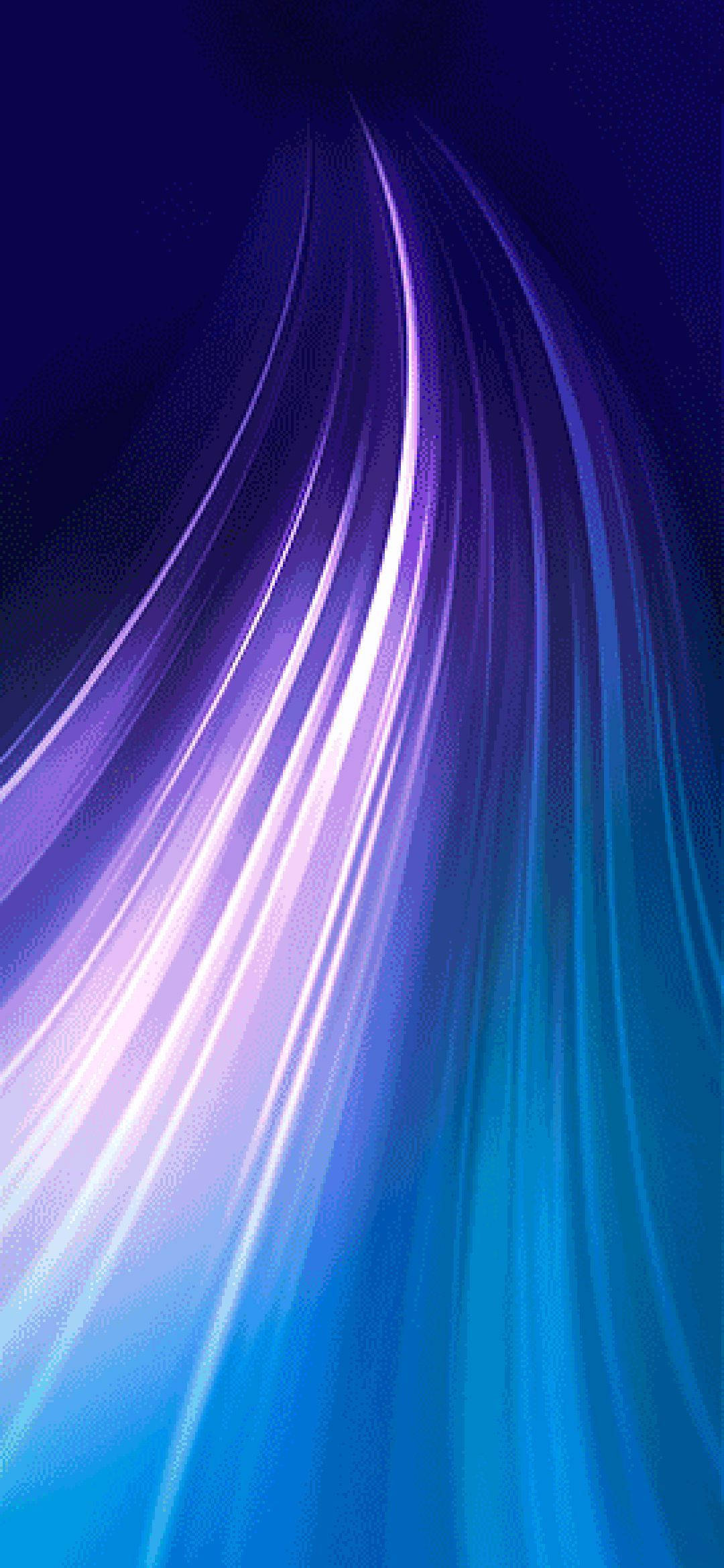 Note 8 Pers Lig Golwe Muurpapier