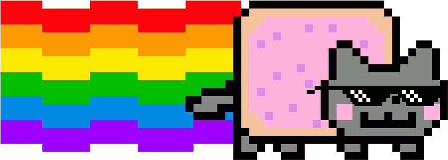 Nyan_Cat_Pixel_Kuns.PNG Muurpapier