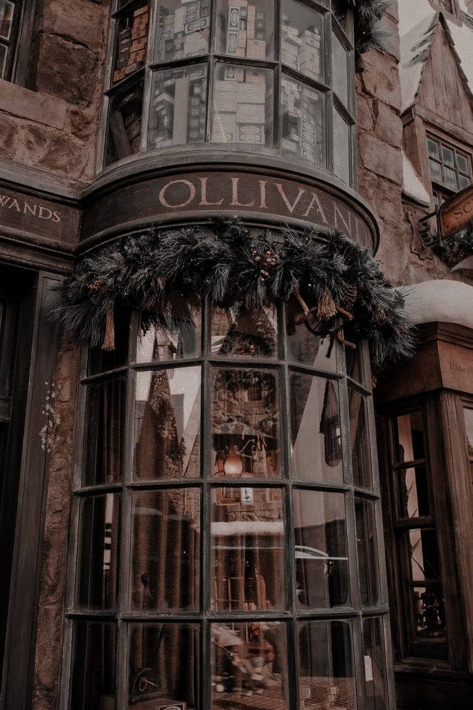 Ollivanders Towerstafwinkel HP Estetika Muurpapier