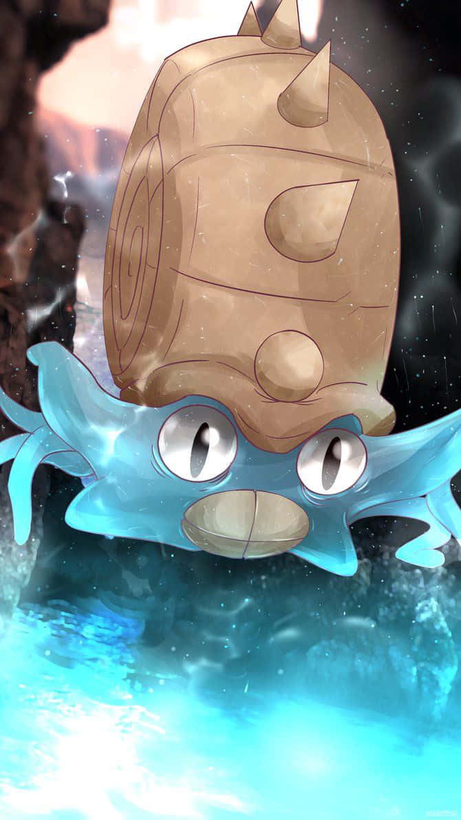 Omastar op 'n Gloeiende Oppervlak Muurpapier