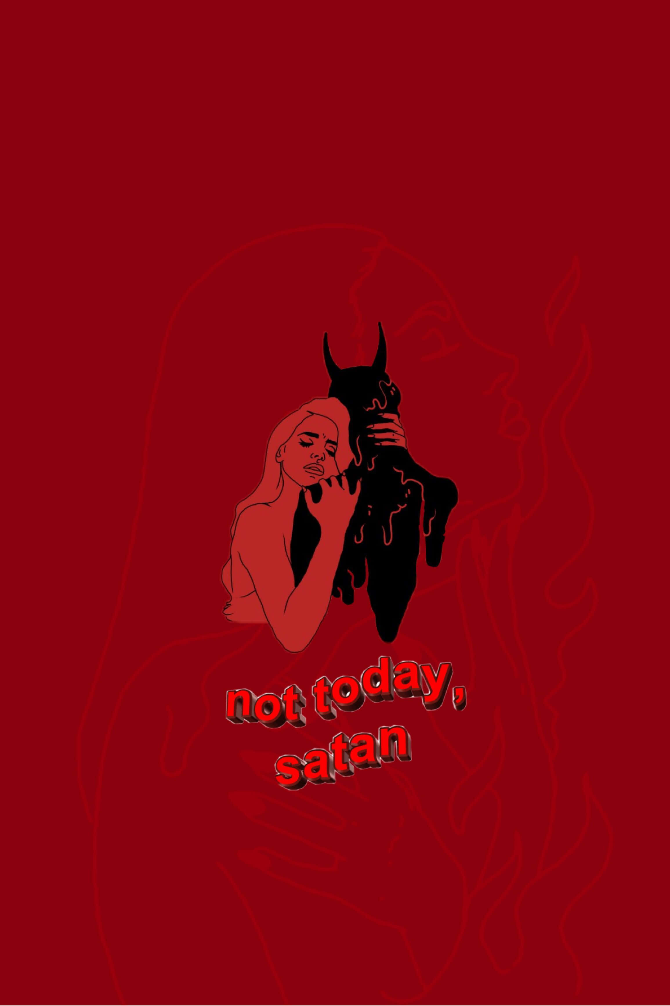 Omhels die donker en edgy styl van hierdie Estetiese Grunge Foon Muurpapier.