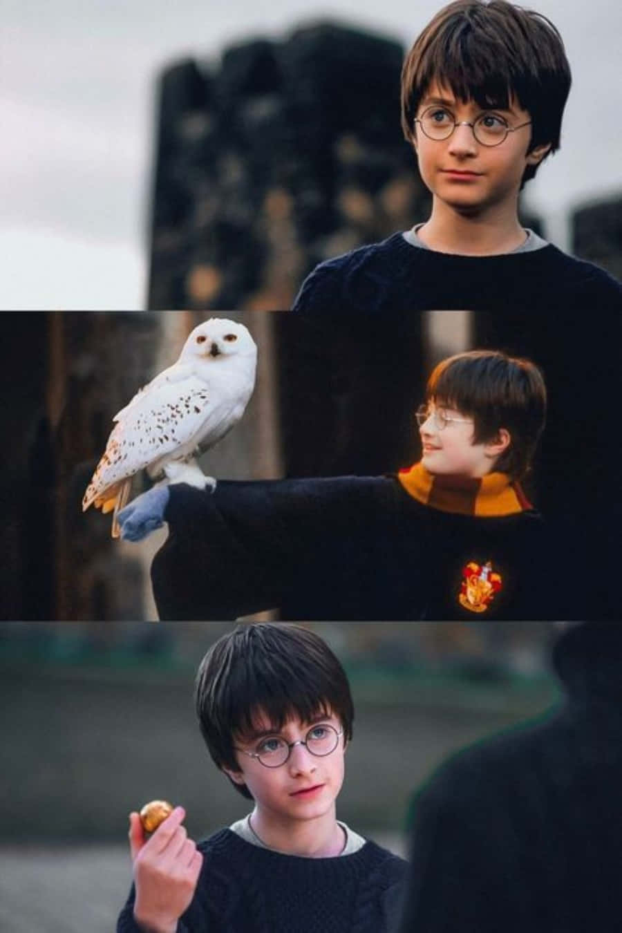 "Omhels jou innerlike magie! #AestheticHarryPotter" Muurpapier