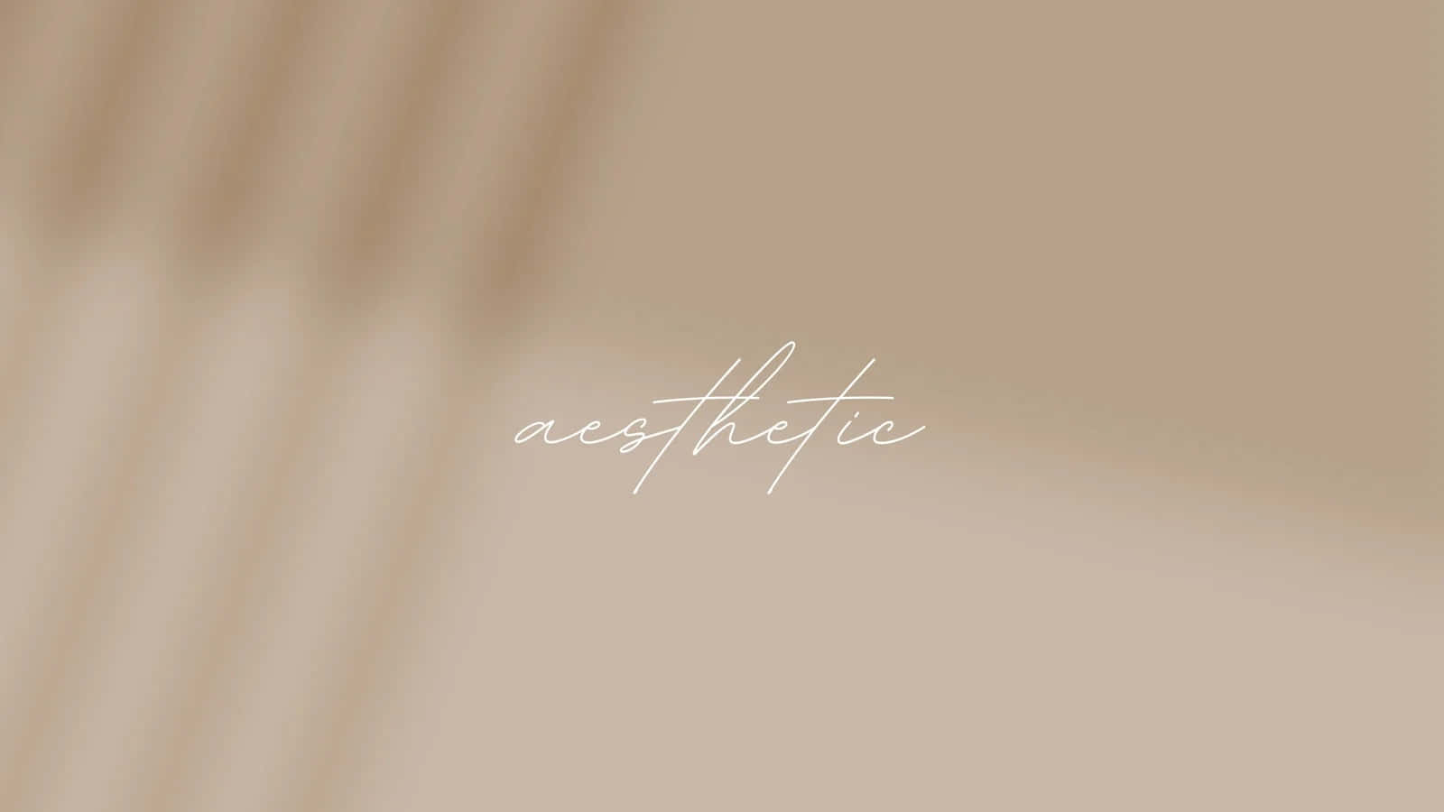 Omhels moeitelose styl met hierdie Estetiese Beige Agtergrond! Muurpapier
