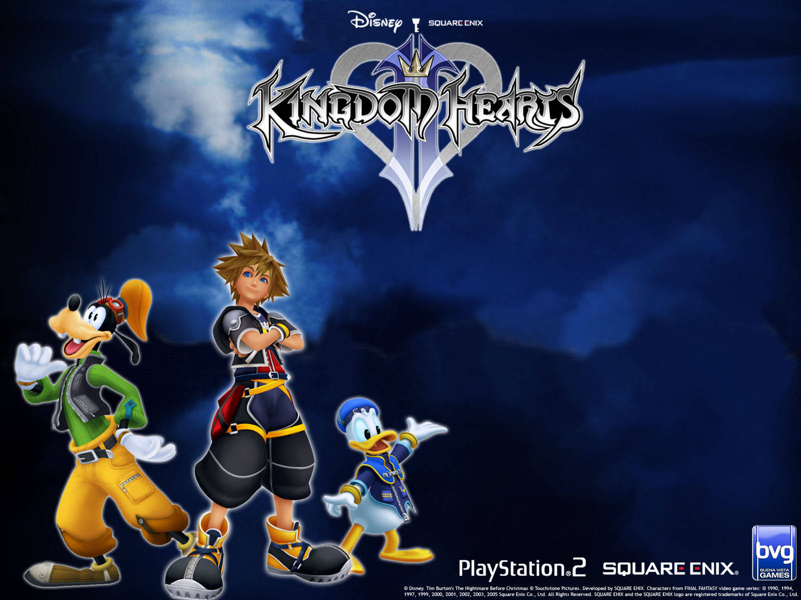 Omslag vir Kingdom Hearts-logo