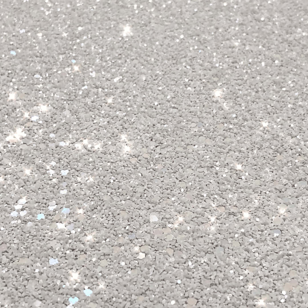 Onderskrif: Elegante Wit Glinster Agtergrond Muurpapier