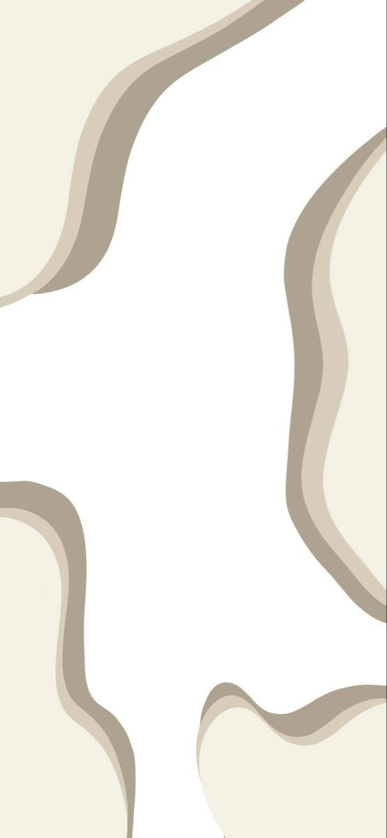 Onderskrif: Elegant Estetiese Room Neutrale iPhone-agtergrond Muurpapier