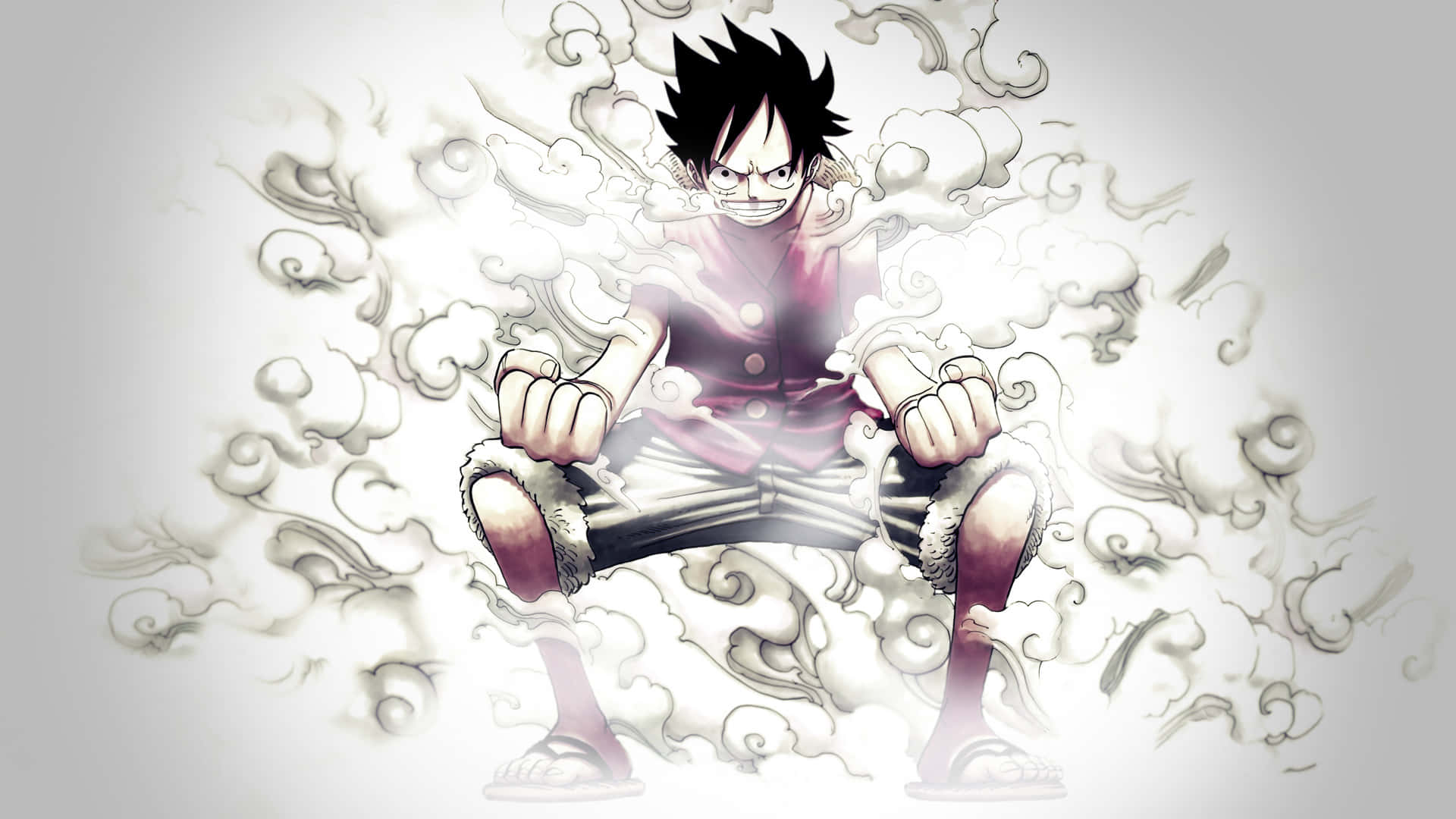 One Piece se Pirate King: Monkey D. Luffy Muurpapier