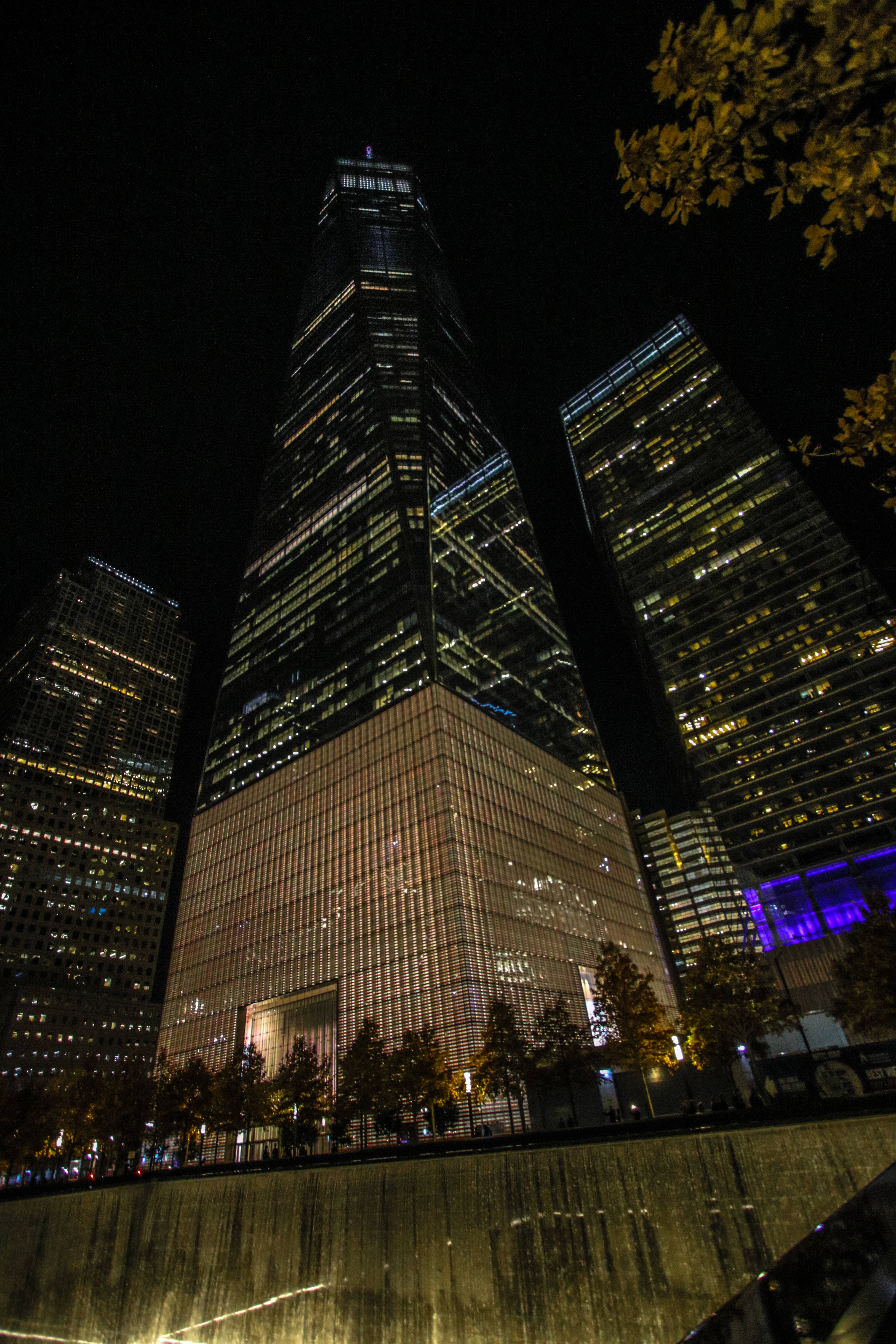One World Trade Center New York Nag iPhone Muurpapier