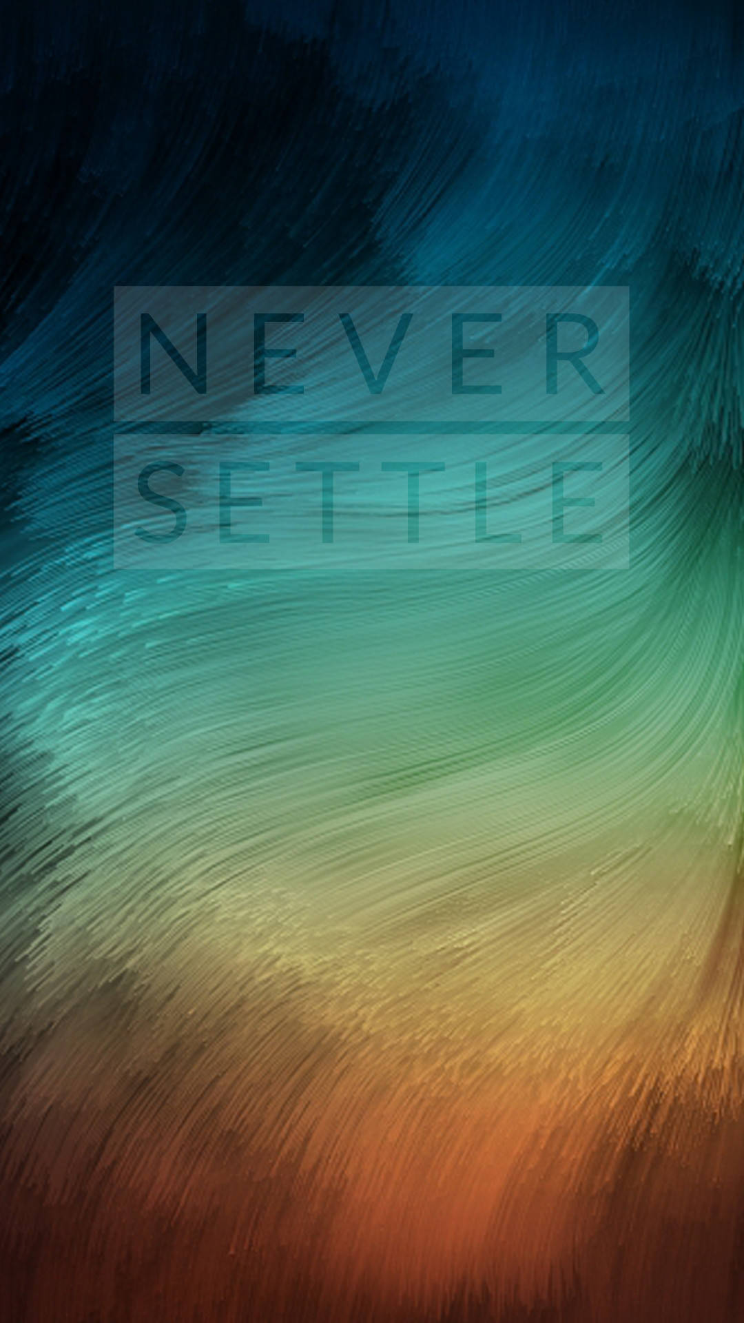 OnePlus Nooit Tevrede Draad Muurpapier
